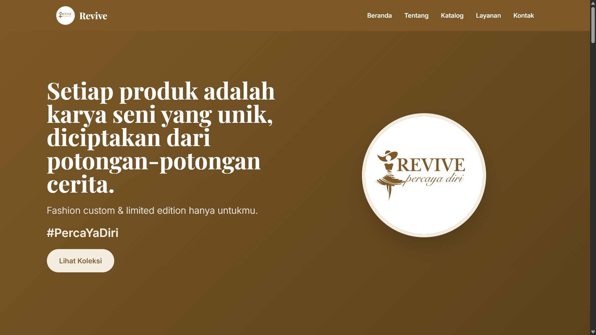 Revive Percaya Diri